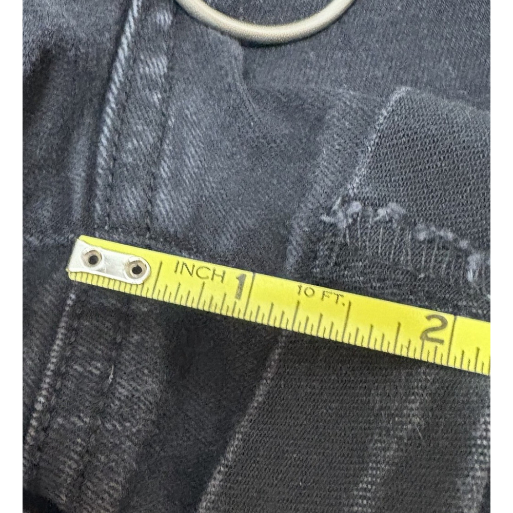 Wax Jean Butt I Love You Women’s High Rise Cuffed Jean Shorts Black Size Small - Picture 8 of 8